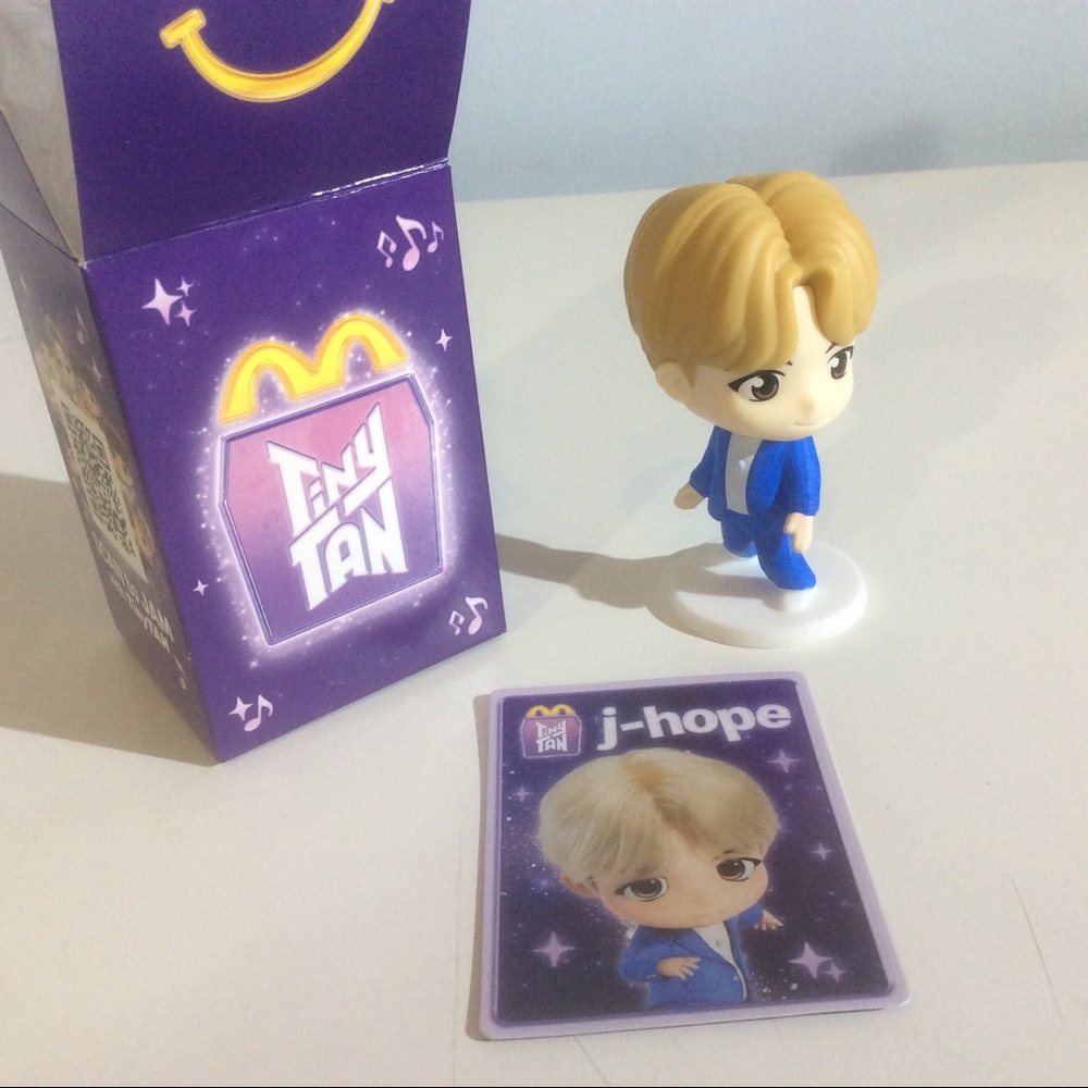 BTS McDonalds Happy Meal J-Hope BT21 Figure Toy